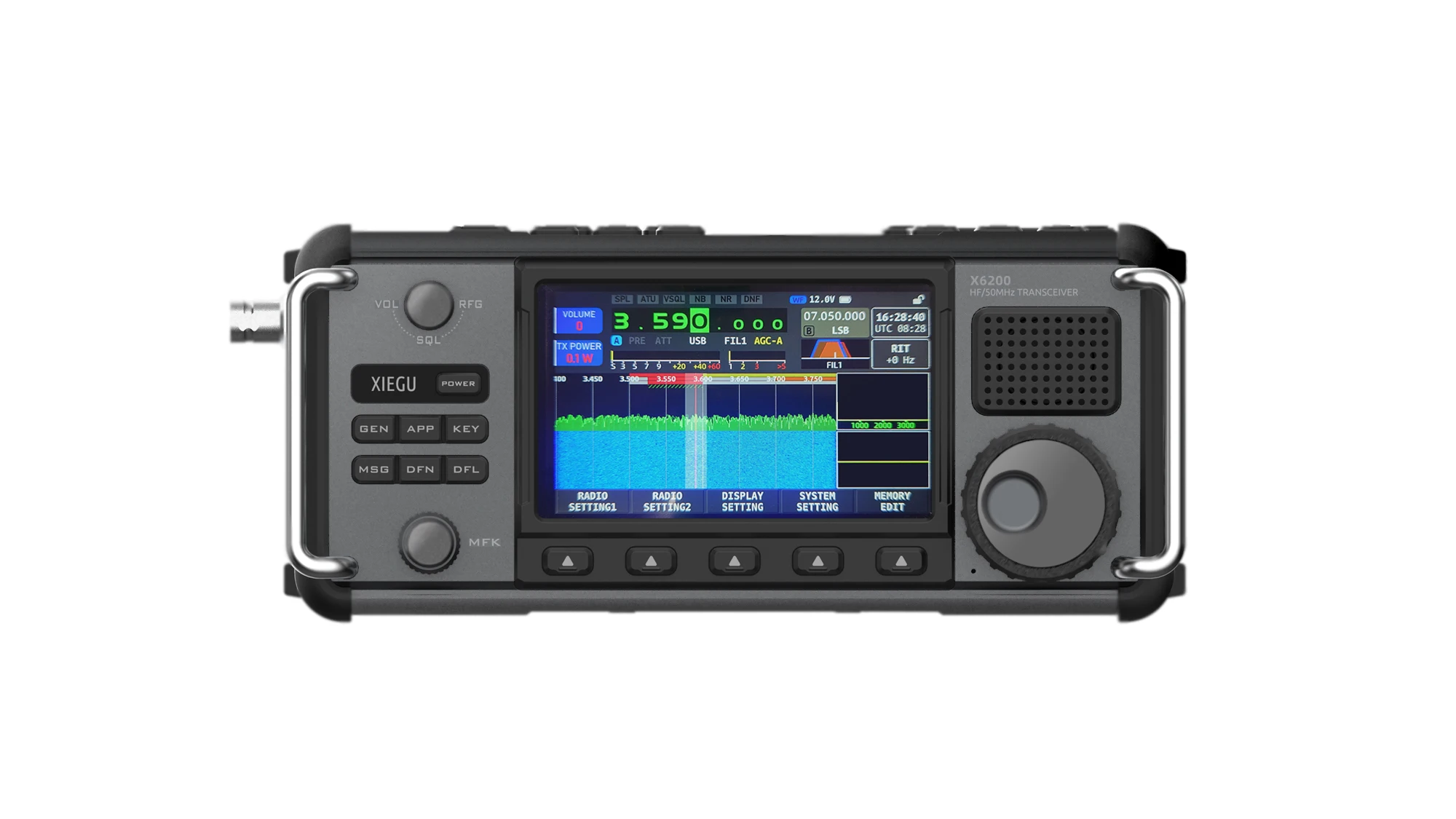 مُستقبل الاتصالات المحمولة: تقييم دقيق لجهاز Xiegu X6200 HF/50MHz المحمول لمحبي الراديو الهواة