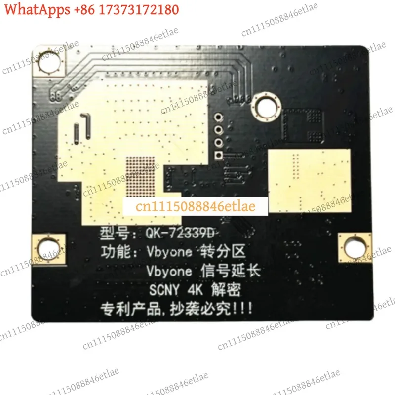 k3 TV Screen Adapter Board QK-72339D, 4K Display Partition Conversion Board, Compatible for Different Size LCD LED Displays