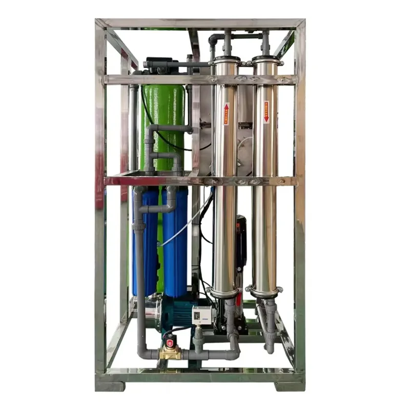 

Система очистки воды методом обратного осмоса из нержавеющей стали 304, производительность 200 л/час, с управлением PLC и насосом для питьевой воды