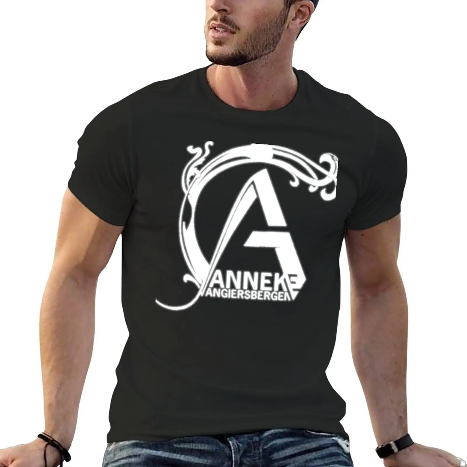

New Anneke van Giersbergen Dutch Netherlands T-Shirt boys animal print shirt vintage clothes t shirts for men