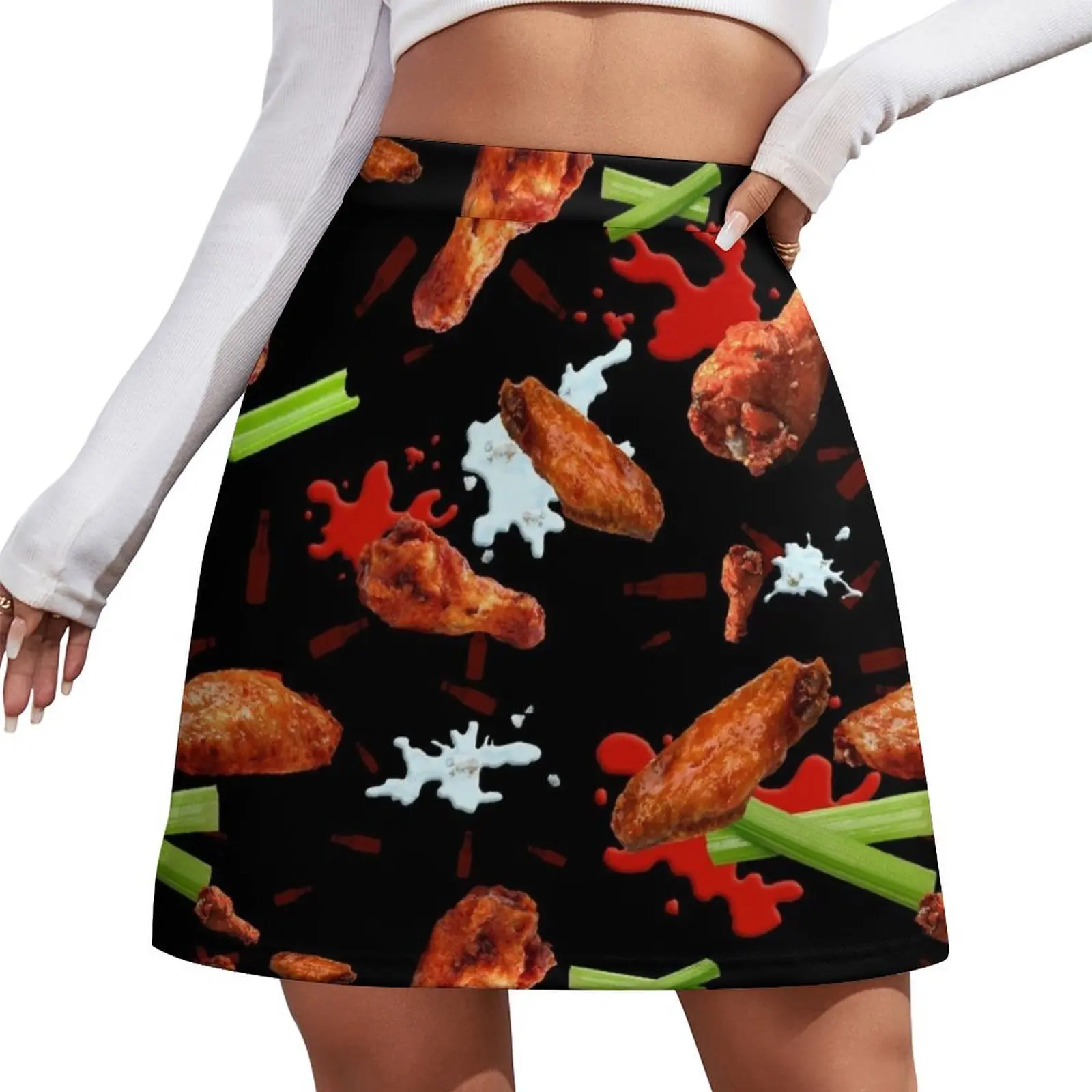 

Hot Wings Mini Skirt korean fashion micro mini skirt extreme Female skirt skirts for women