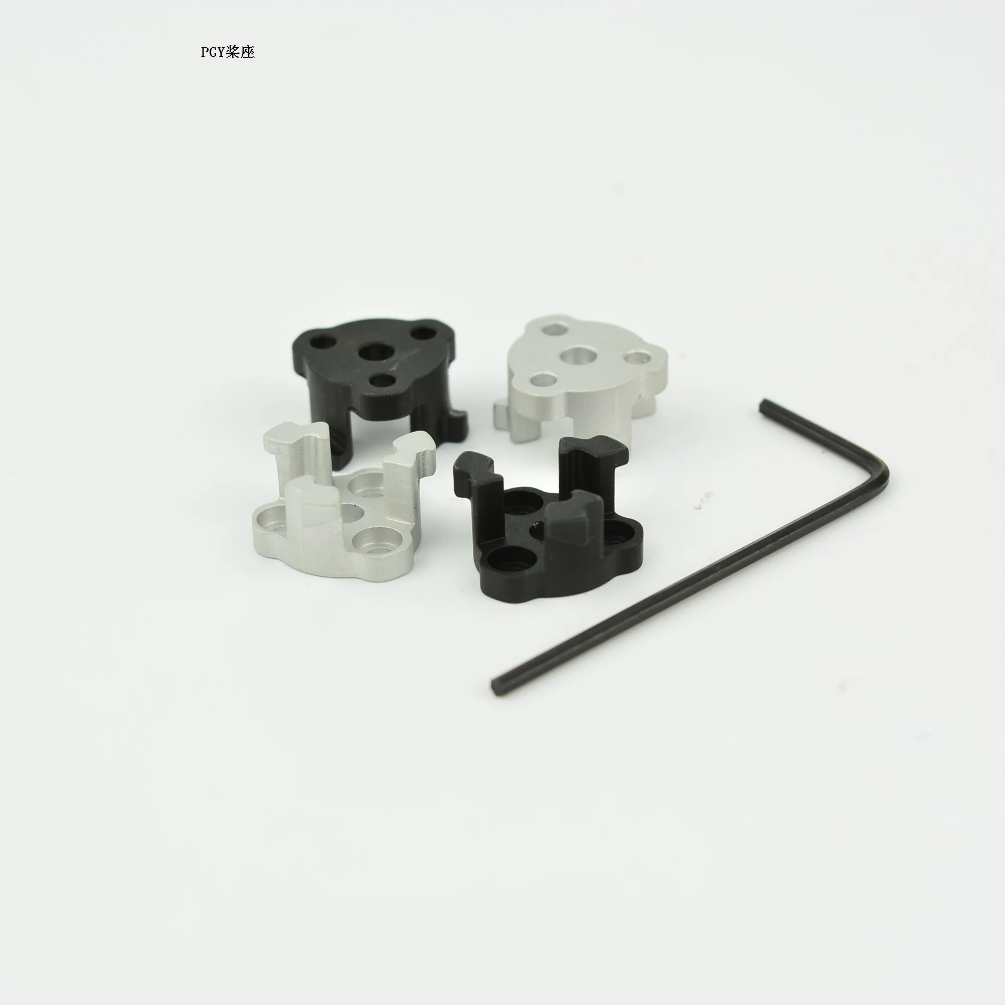 PGY DJI Phantom 4 Propeller Mount/Base/Metal Fixture Components. Extremely durable.