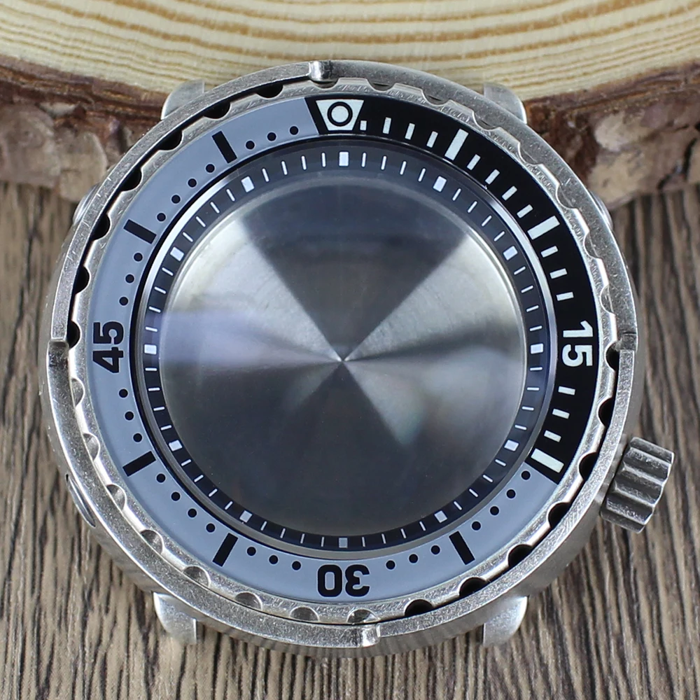 

NH35 47mm Tuna Canned SKX Mod Watch Case C3 Luminous For Seiko NH34 NH35 NH36 NH38 Movement Stainless Steel 200M Dive Watch Part