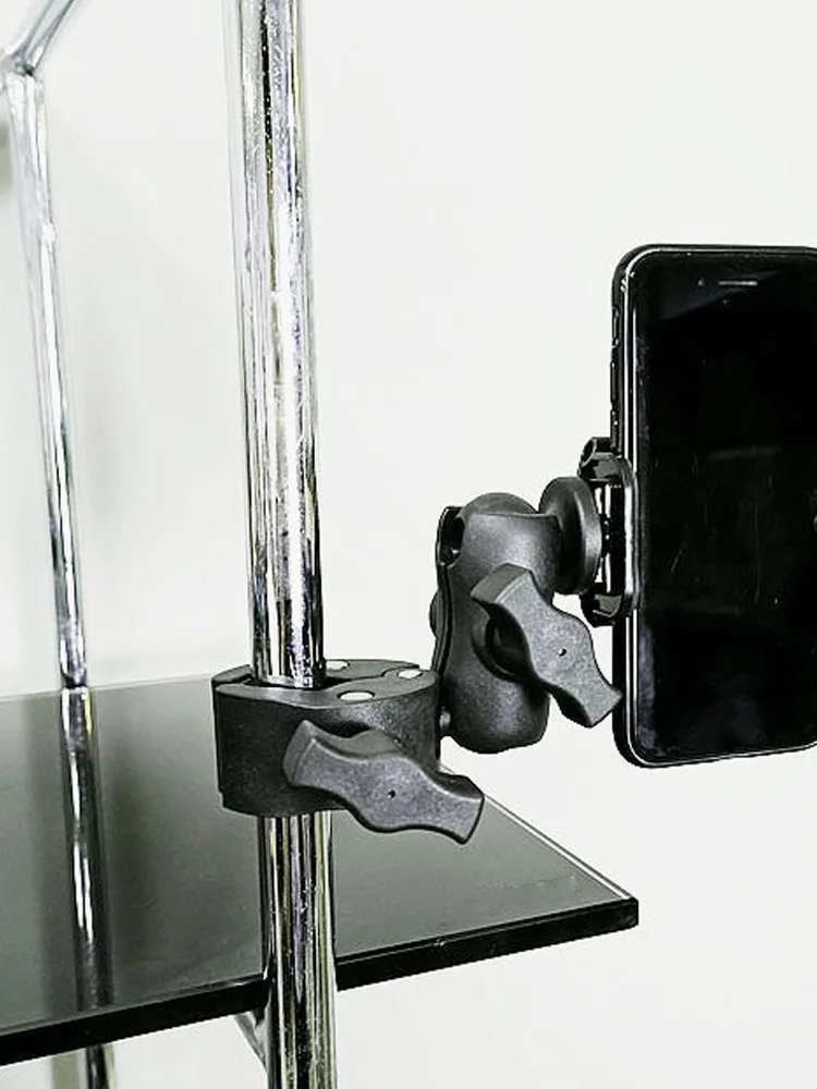 Motorcycle Ram Mount Support 1 Inch Ball Head Mount Clamp Seamless Waterproof Sturdy Load-Bearing Gear for Action camera