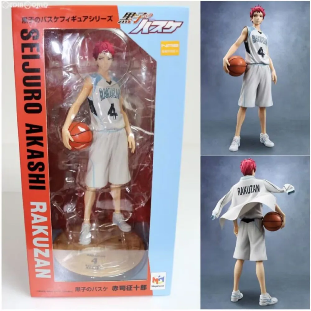 

Оригинальная новая коллекционная фигурка MegaHouse MH GEM в масштабе 1/8: Сейджуро Акаши из аниме «Баскетбол Куроко», модель для подарка