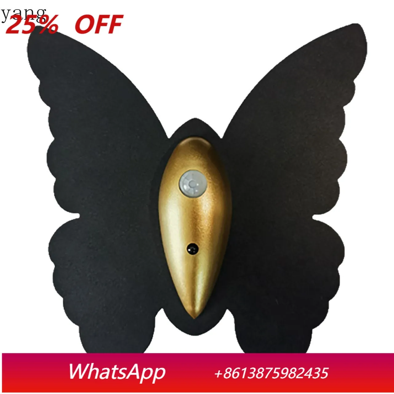 CX indoor butterfly bedroom bathroom non-punching magnetic induction ornament