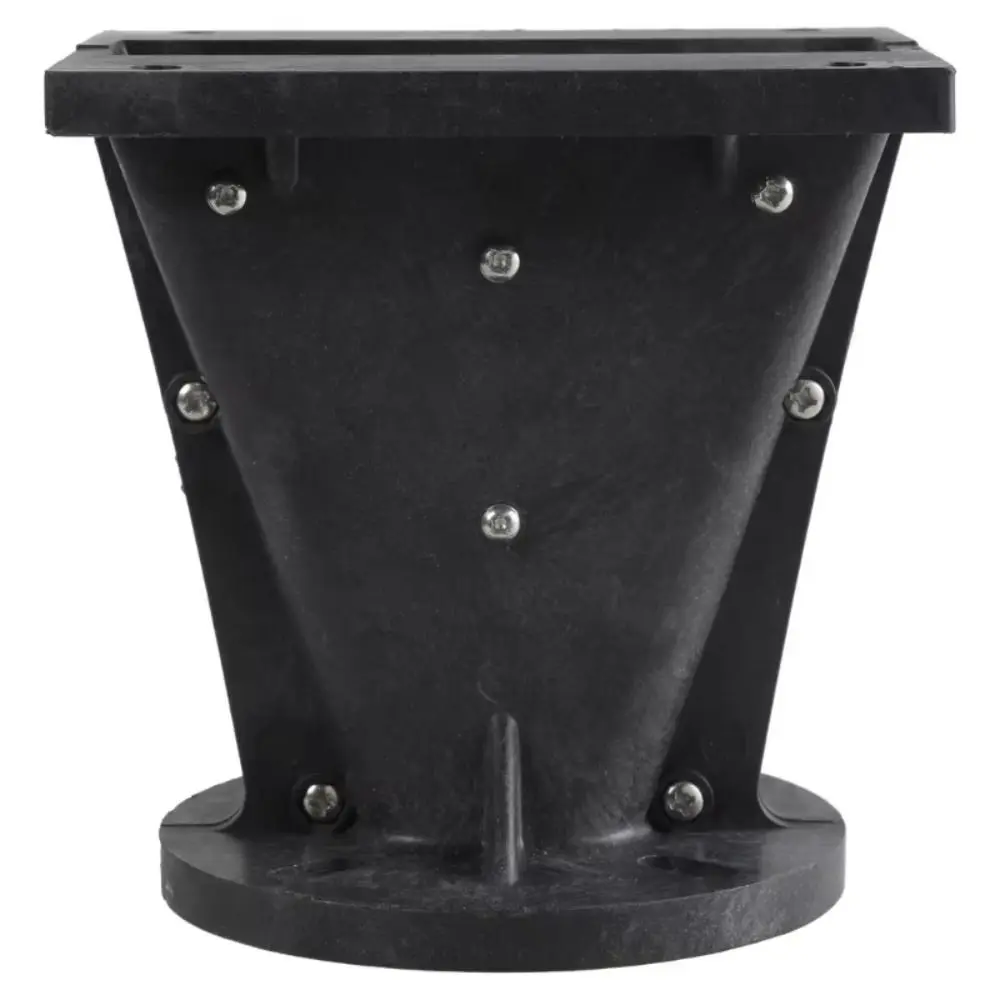 1Pcs Plastic Tweeter Horn Wave Guide Black Wide Coverage Angle DJ Speaker Tweeter Horn Throat Line Array Speaker Accessory