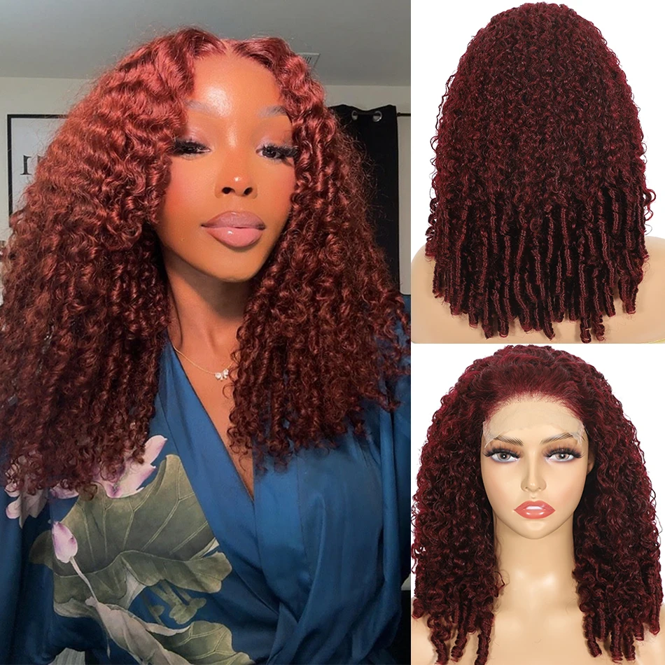 

100% бирманские вьющиеся человеческие волосы Парики с кончиками пальцев Ombre Deep Curly 5x5 HD Кружевные бесклеевые парики Предварительно выщипанные плотность 250%