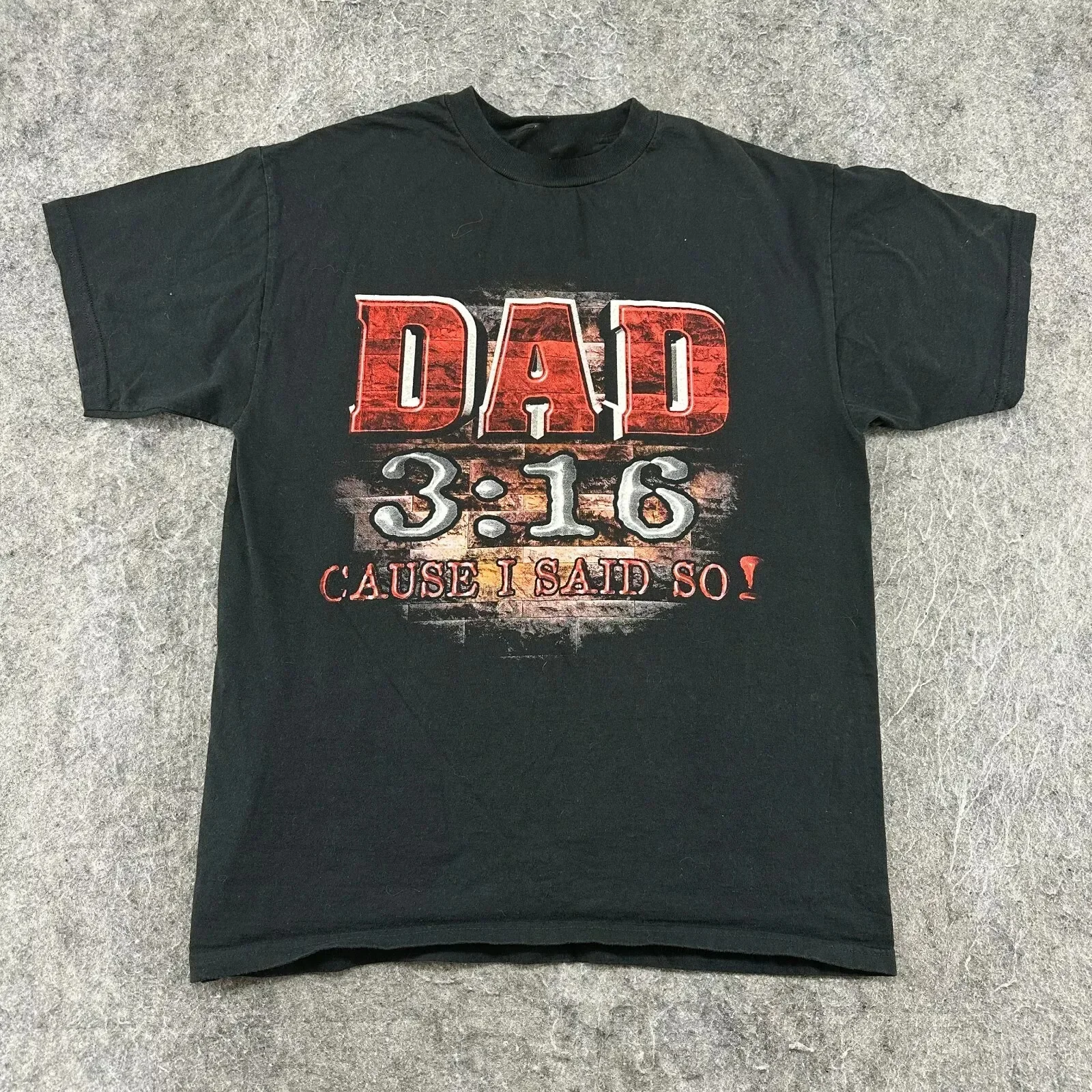 

Футболка Steve Austin Cause I Said So 3 16, классическая черная, S 5XL LI1035