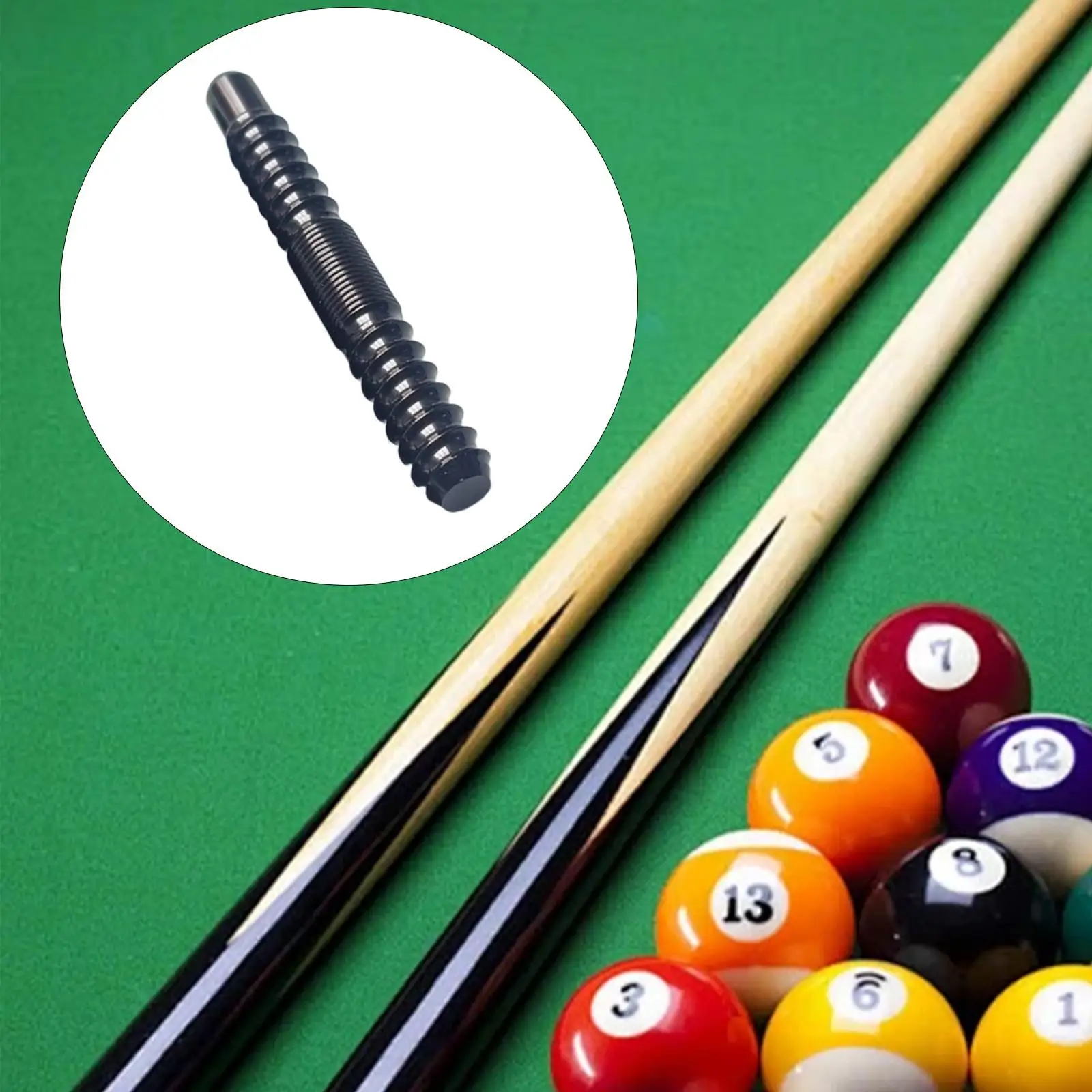 Aluminum Alloy Quick Lock Billiard Cue Joint Pin 3 8x8 Shaft Connector for Cue Stick Repair Tools