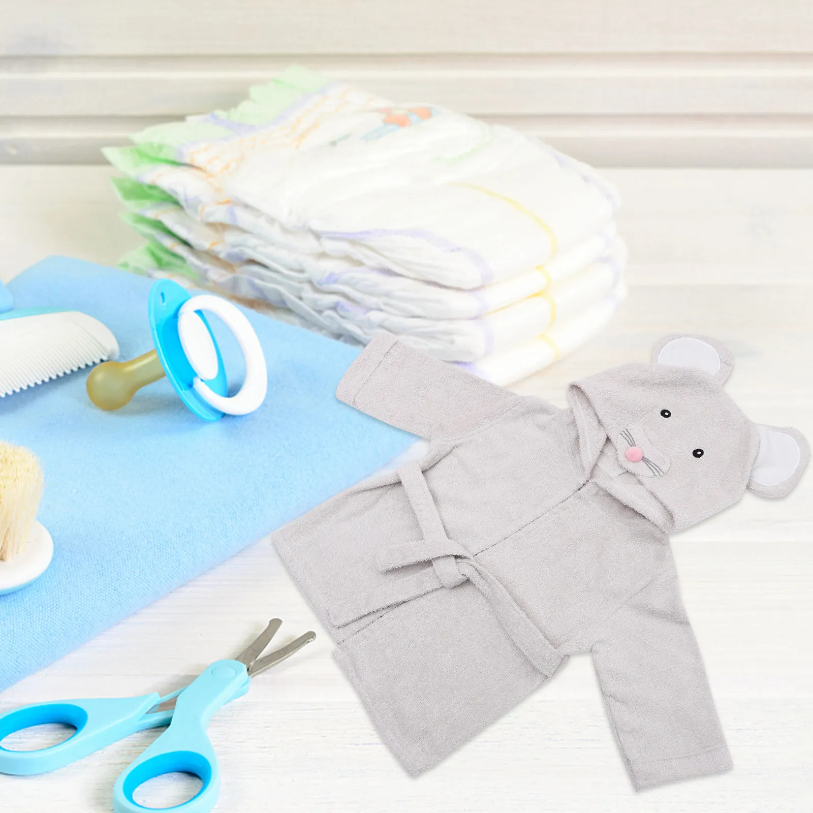 baby-hooded-bathrobe-cartoon-design-soft-cotton-infant-robe-for-newborns-toddlers-0-24-months-quick-dry-comfortable-baby-shower