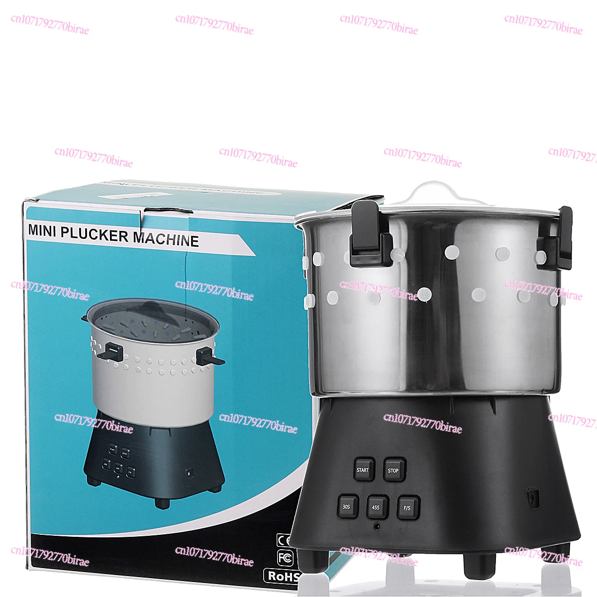 Pigeon Quail Stainless Steel Mini Bird Hair Removal Machine
