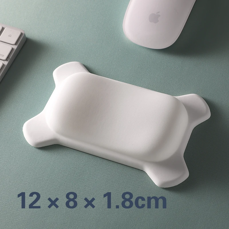 シリコーンリストレストサポートマウスパッドコンピュータラップトップアームレストデスク用人間工学に基づいたキーボードパッドマウスマット