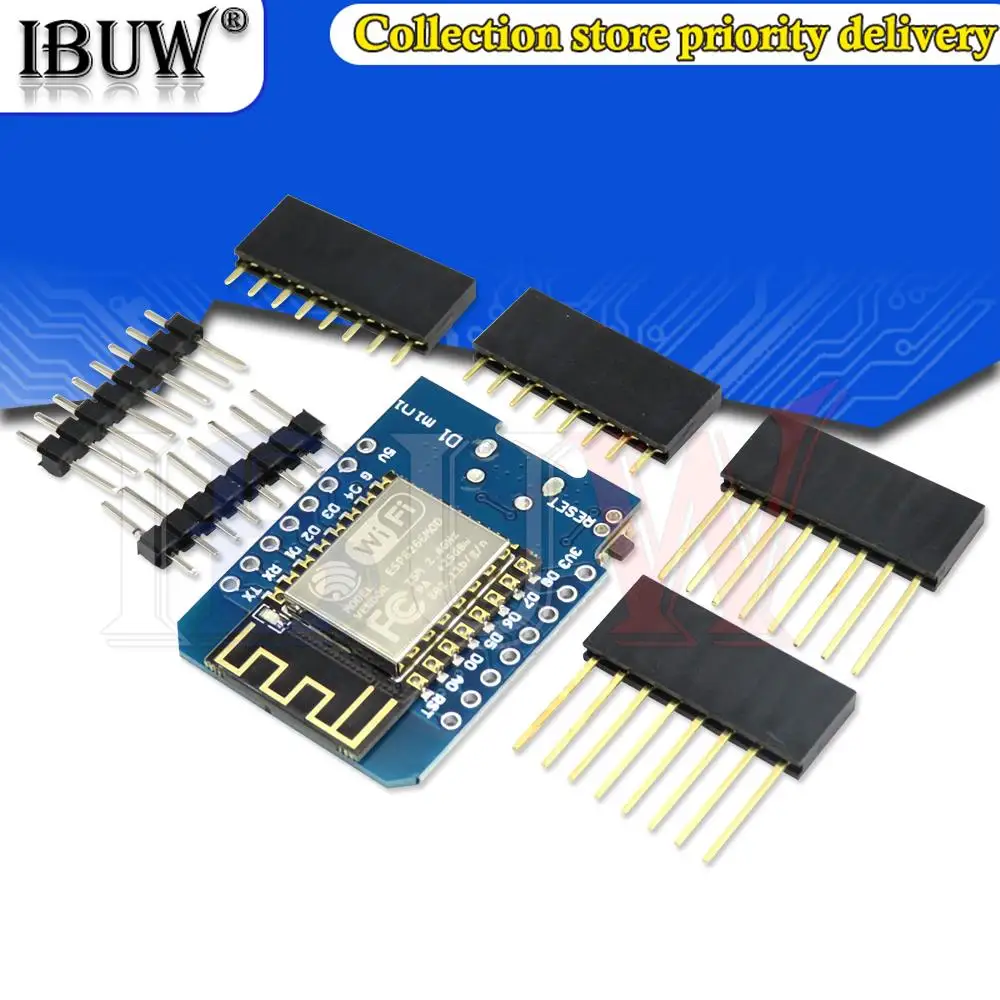 D1 Mini ESP8266 ESP-12F ESP12 Module WiFi Development Board Micro USB 3.3V Based On ESP-8266EX 11 Digital Pin For Arduino