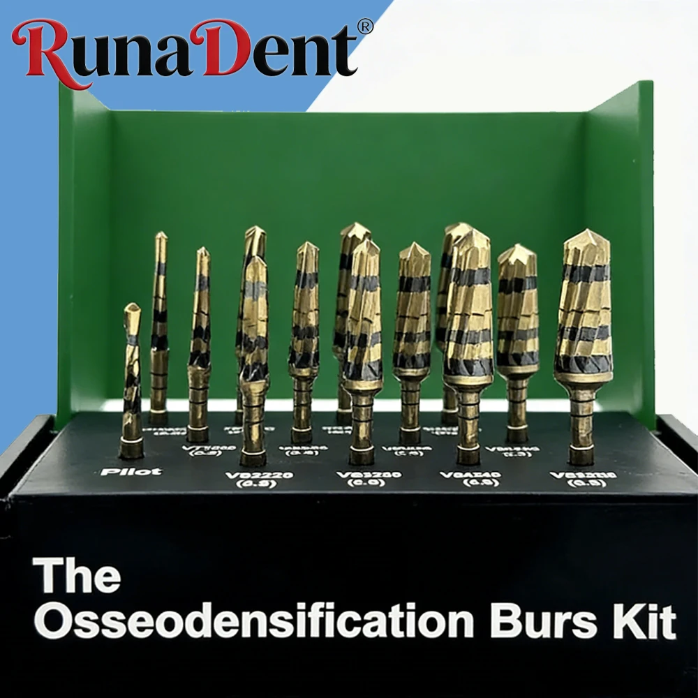 

Хирургическая система имплантатов премиум-класса с борами osseodensification, сверлами, драйверами для подъема верхнечелюстной пазухи и стоматологическими инструментами