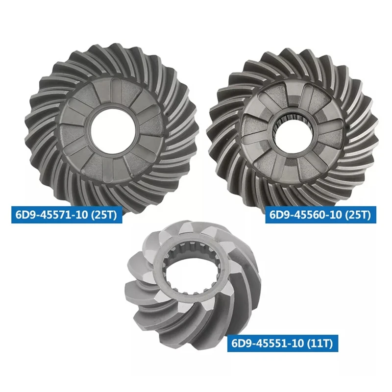 Outboard Gear Kit 6D9-45560 6D9-45551 6D9-45571 For Yamaha Outboard 4 Stroke Oversee F75-F90 (2011 & Later)