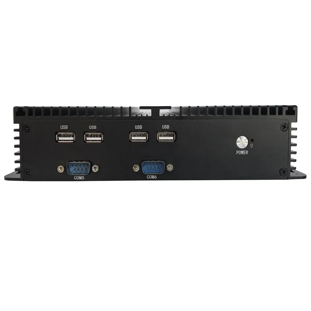 Heißer Verkauf 215*150*52MM Haswell-U I3 I5 I7 Mini pc 4 Lan Port I5-4200U I5 4210U I5 4278U industrielle mini pc mit parallel Port