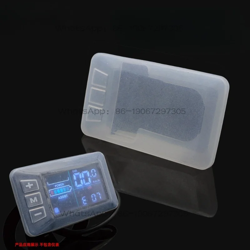 電気表示計器防塵電動自転車-g51-スピードコントロールコードメーター保護カバー傷防止