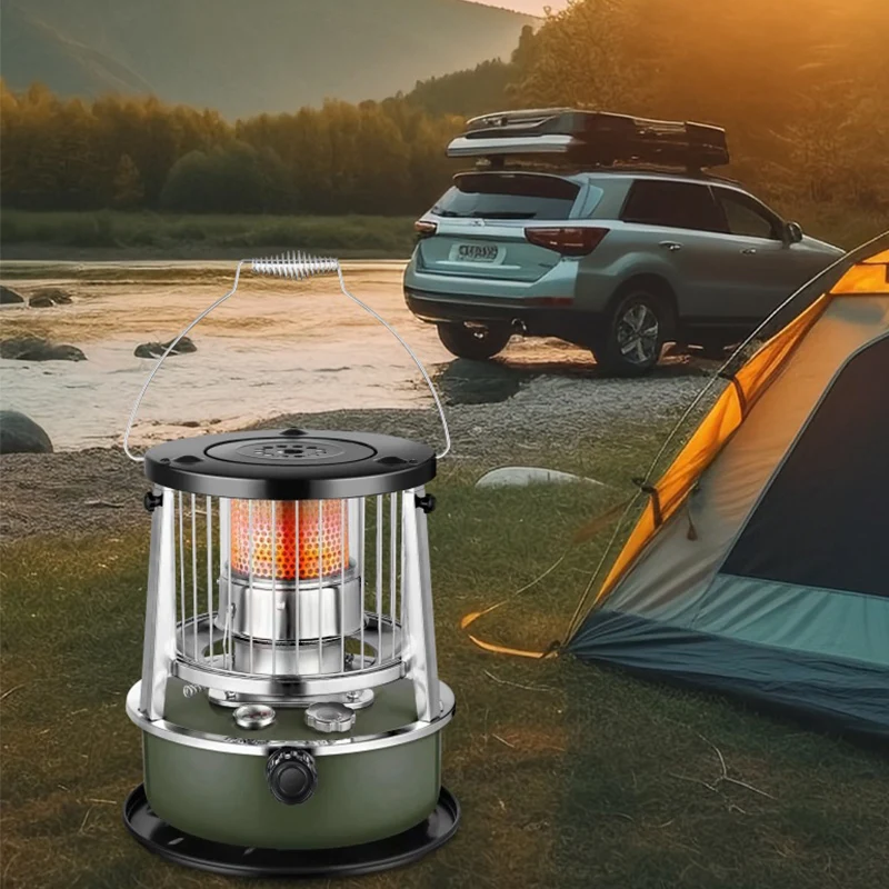 

4.5L Oil Tank Capacity Kerosene Stove Heater Portable Camping For Heating Outdoor ​Tent Picnic Ice Fishing Home Warmer Supplies