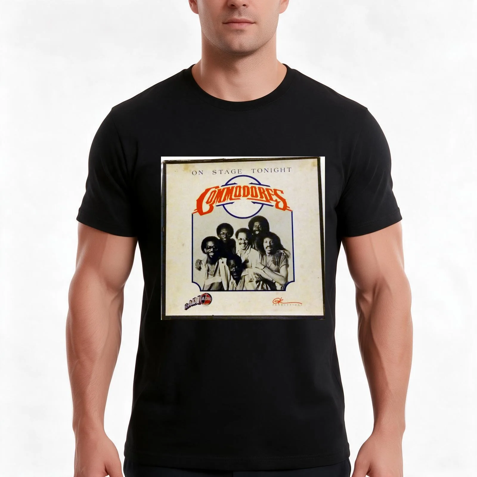 Commodores radio special T-Shirt Summer Casual Cotton Tee Oversized Streetwear Tops Vintage Graphic Print Unisex Men Women