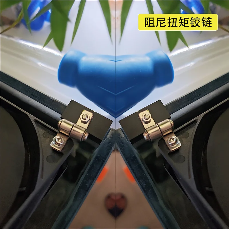 

12pcs Small Damping Iron Hinge 360 Degree Free Stop Positioning with Damping And Torque Axis for Hardware Accessories