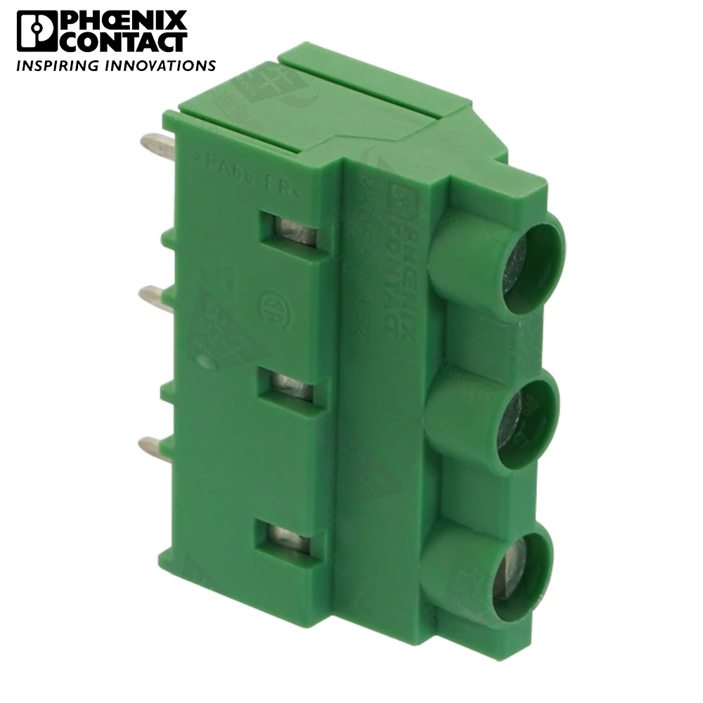 1Pcs 9.52mm Original Genuine Phoenix Contact Connector PCB Screw Terminal Block 3 Pin MKDS 5 9.52 1714984 32A 1000V