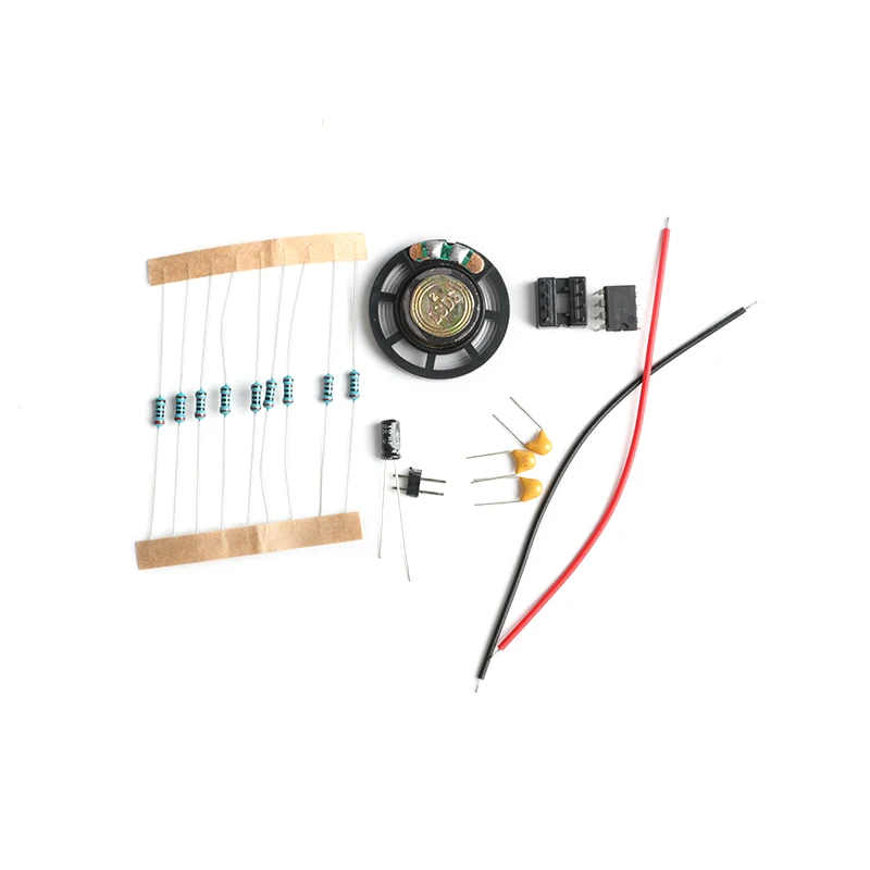 5pcs NE555 electronic organ kit, eight music notes welding practice DIY electronic production parts, fun teaching training