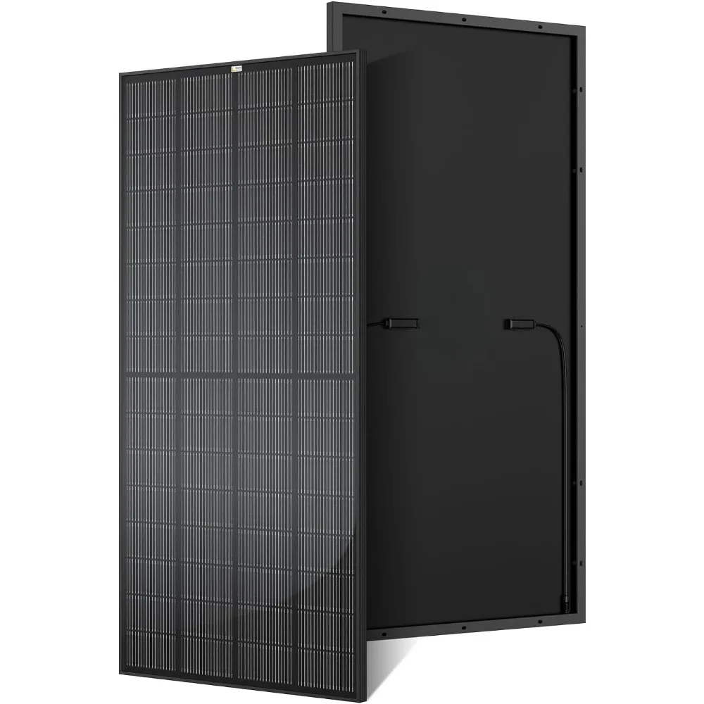 250 Watt 12 Volt Monocrystalline Solar Panel High Efficiency Solar Module for RV Trailer Camper Marine Off Grid All Black