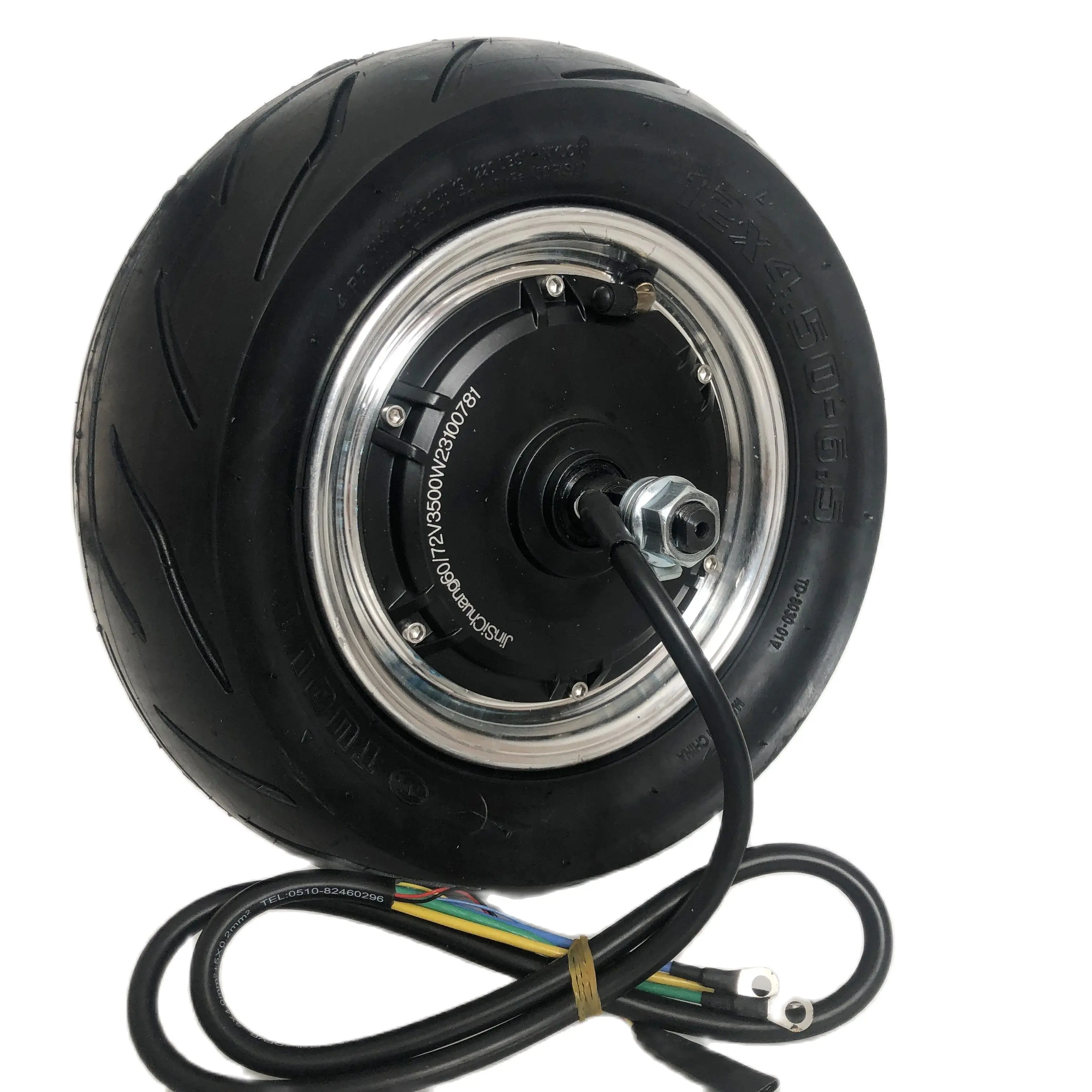 AliExpress NONE Stronger TUOVT Tyres 12in 48V 1500W 60V 72V 3500W Motor for E Bike Takeaway Engine Scooter DIY Wheel