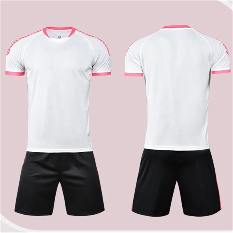 زي تدريب كرة القدم للرجال عالي الجودة وسريع الجفاف مع شعار اسم مخصص بتصميم كلاسيكي علوي قابل للتنفس #2