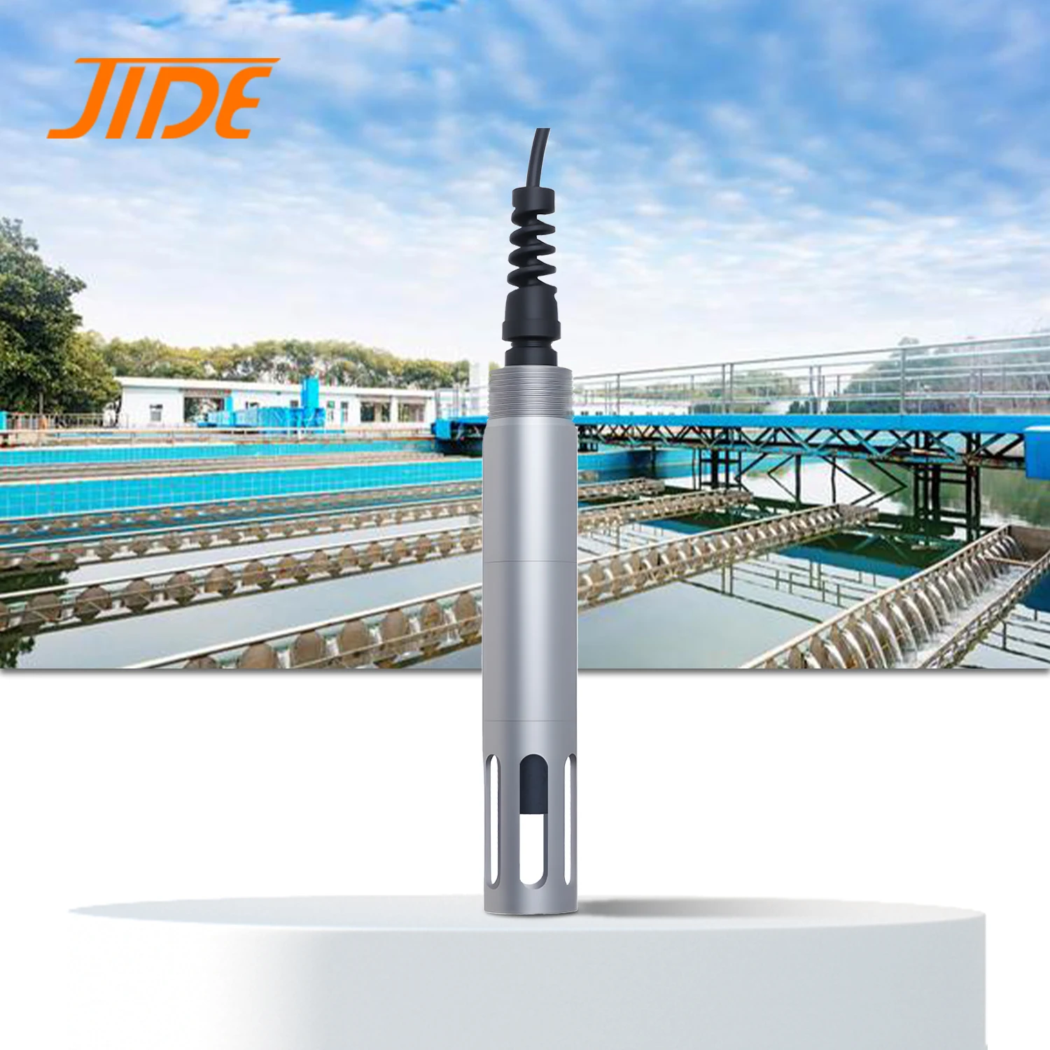 JIDE ESA-EC Direct Factory Online Industrial Municipal Sewage Effluent TDS EC Conductivity Meter Sensor