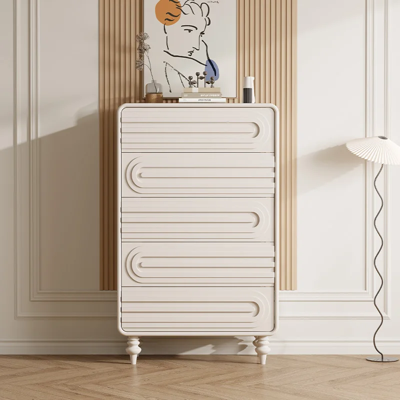 Luxury solid wood chest of drawers simple modern storage decorative cabinets bedroom luxury drawer storage cabinets living