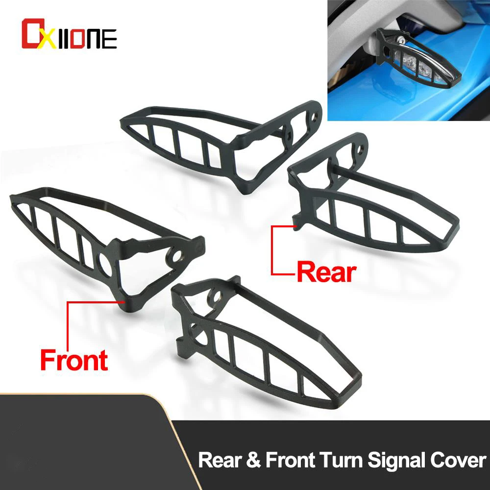 Motorcycle Front Rear Turn Signal LED Light Protection Cover For BMW R1200GS LC ADV R 1250 GS Adventure F850 GS ADV F750GS Parts