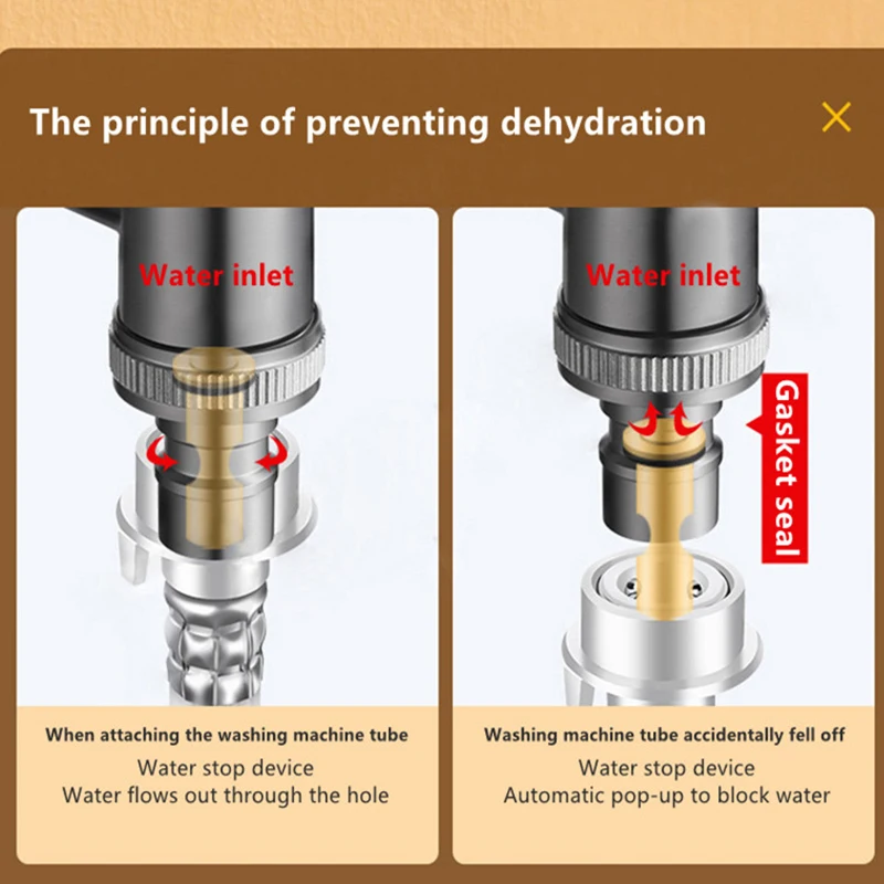 صنابير غسالة الحمام، صنبور حوض سباحة ممسحة حديقة خارجي مثبت على الحائط البارد