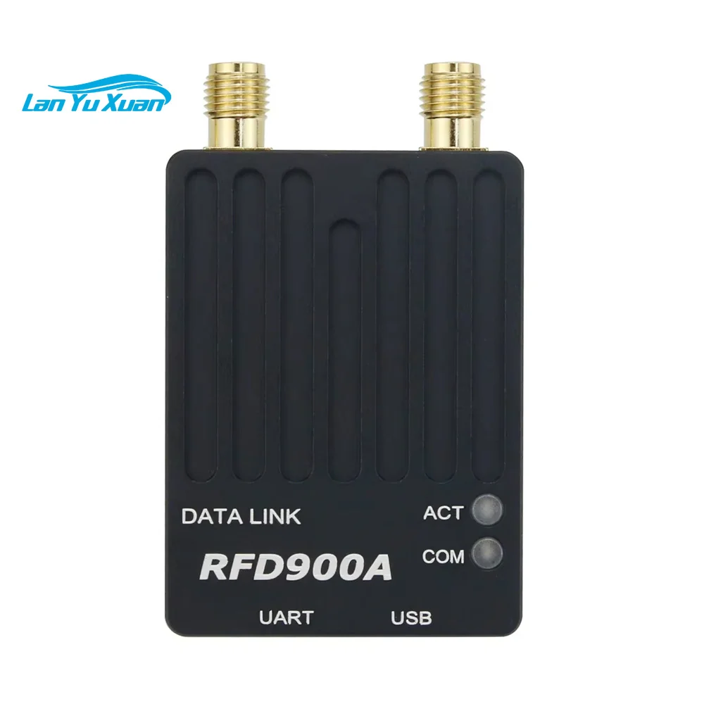 GGDX Modulo De Telemetria Radio RFD900A 915MHz 3DR for UAV Long-Range 40KM Data Transmission Drone & Aircraft PIX RC