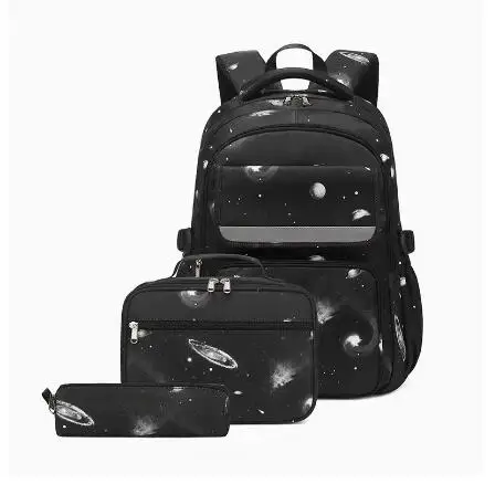 

Children School Backpack for boys Large Capacity 3Pcs Schoolbag For Boys Girls Laptop Backpacks Teenager Oxford School Bags Sets