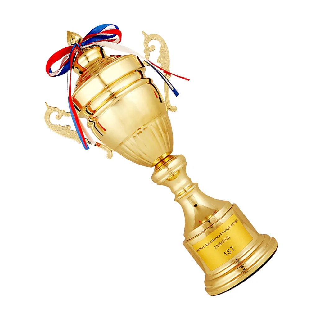 Trofi Penghargaan Emas 42Cm, Hadiah Logam untuk Upacara, Kompetisi, Hadiah Pesta, Suvenir Kelas, Pertandingan Menulis, Perjamuan