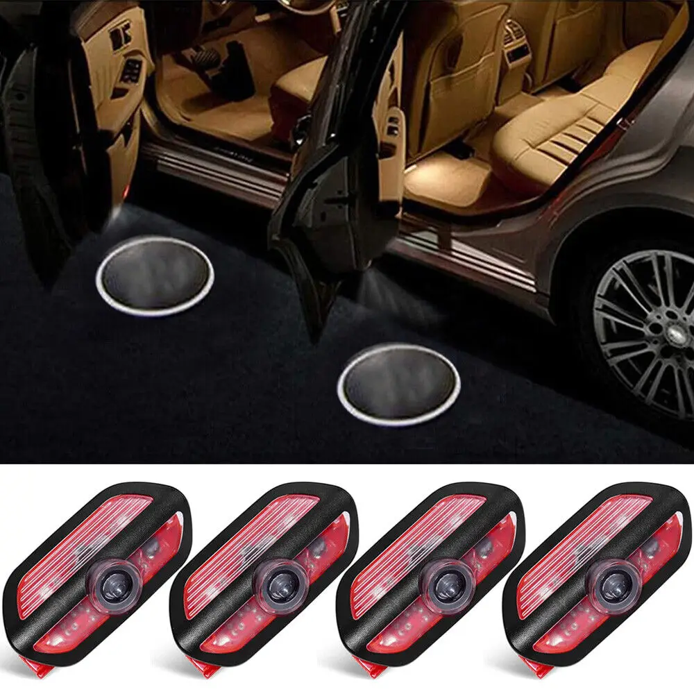 Porta do carro Bem-vindo Luzes para Mercedes Benz S Classe W222, 4Pcs