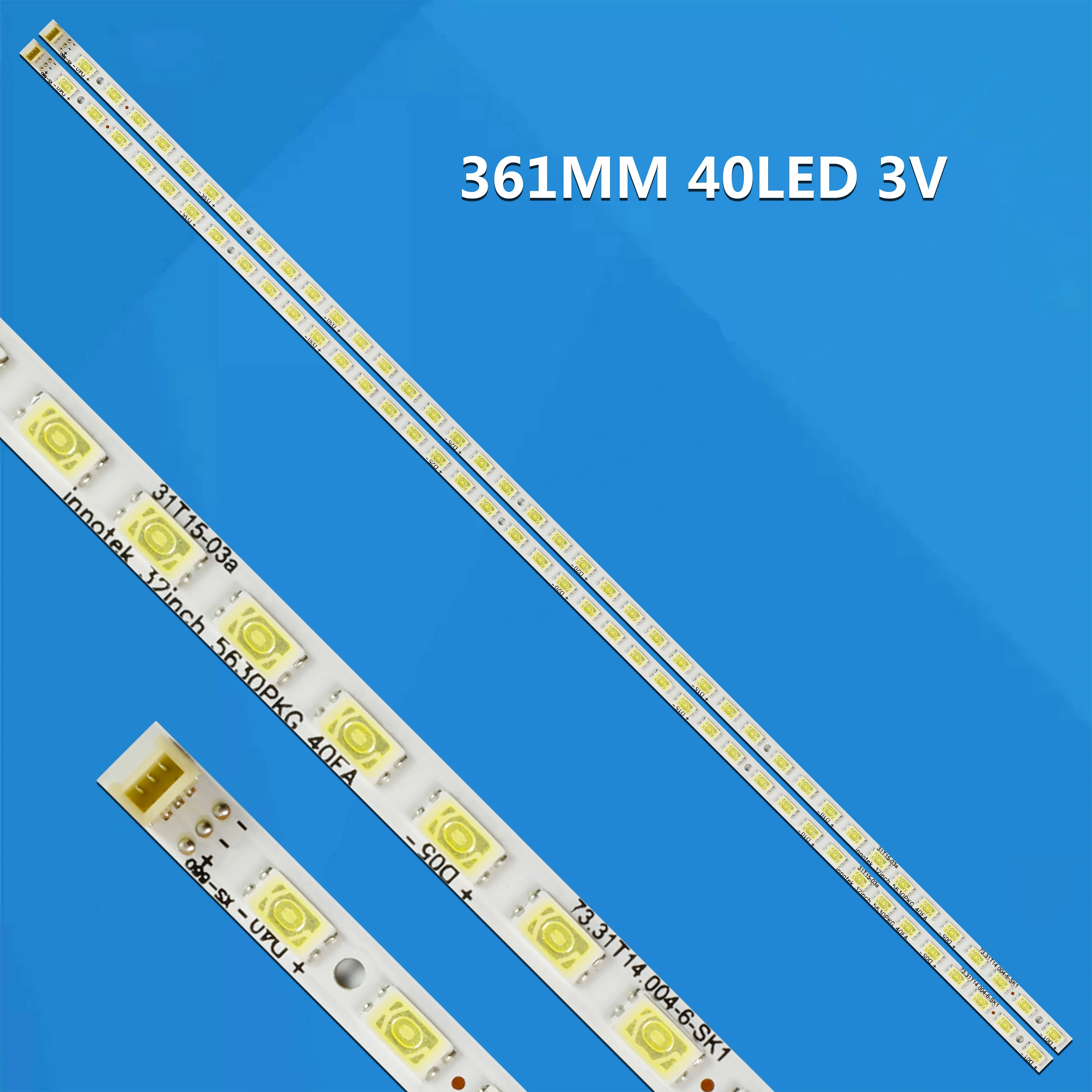 

Светодиодная лента INNOTEK 32INCH 5630PKG 40EA 31T15-03 31T15-03a Для NS32E740A12 E320VT 32PFL5206H LE32W157 LE32H158 LE32H158I LE32H157