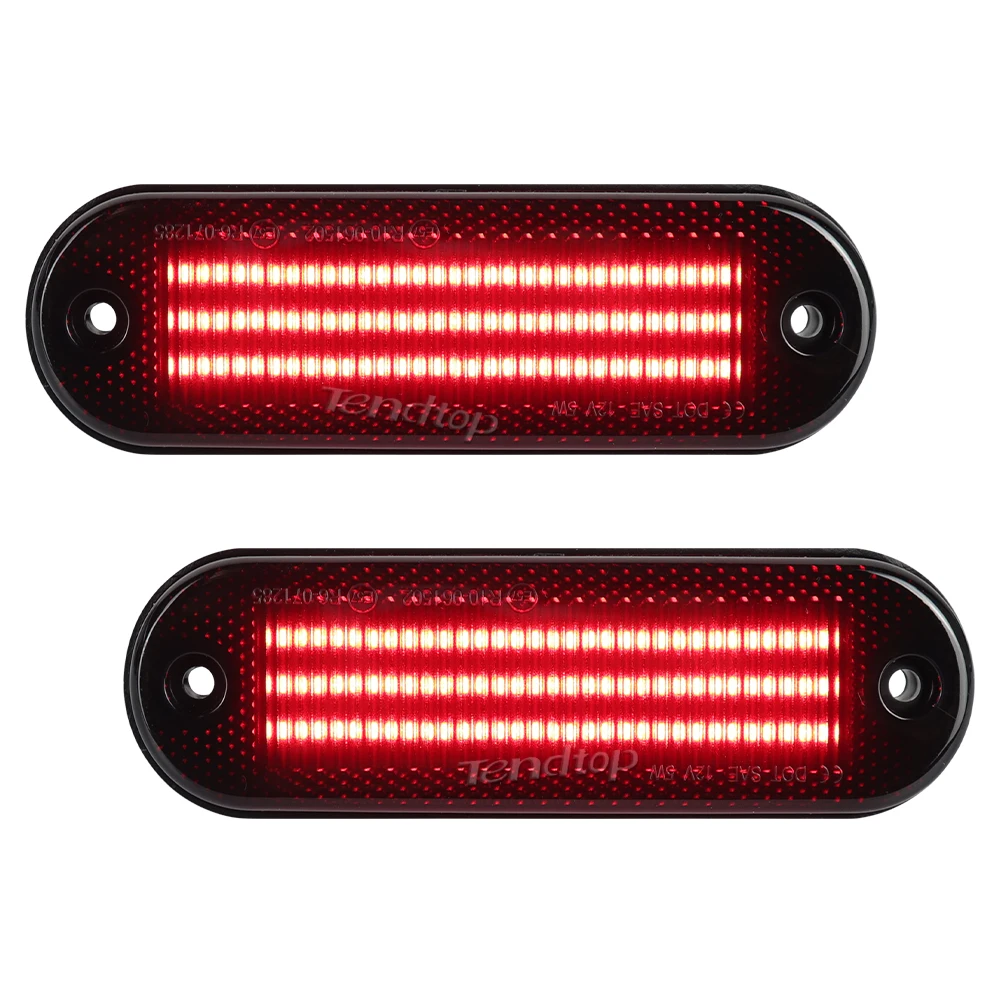 Red Parking Lamp Rear Bumper Reflector Light  Side Marker Signal Corner Lights For Toyota RAV4 RAV 4 1996 1997 1998 1999 2000 ﻿ - view 4