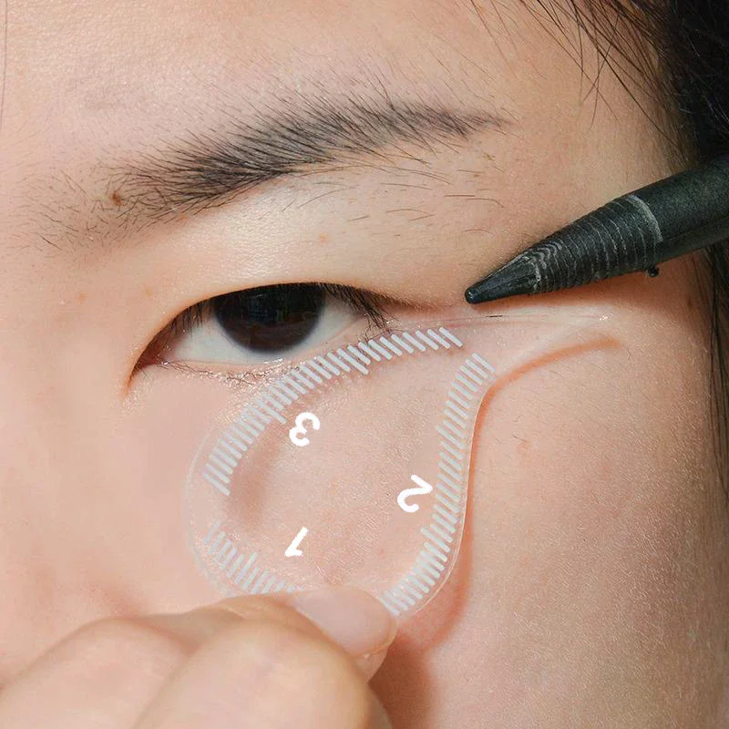 

Brow Mapping Ruler Eyebrow Shaping Ruler 1 Minute Fast Drawing Design Brow Easy Tool Microblading Permanent Mekup Stencils