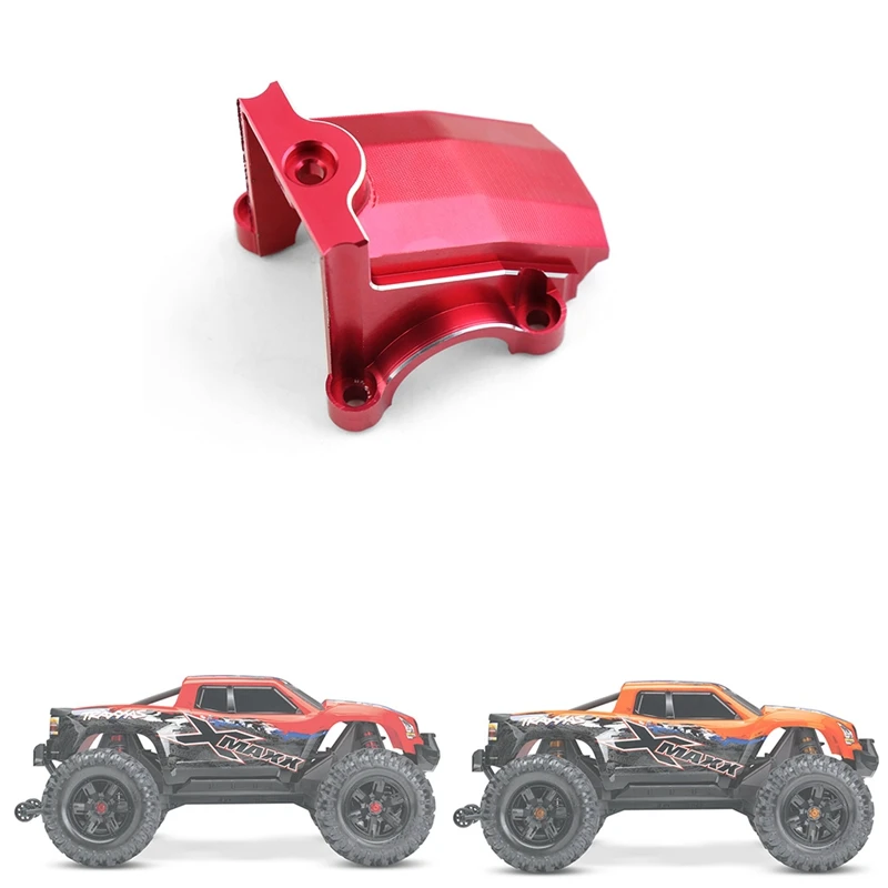 Tampa diferencial dianteira/traseira de metal, capa de caixa de velocidades para 1/5 traxxas x-maxx xmaxx 6s 8s rc monster truck, peças de atualização