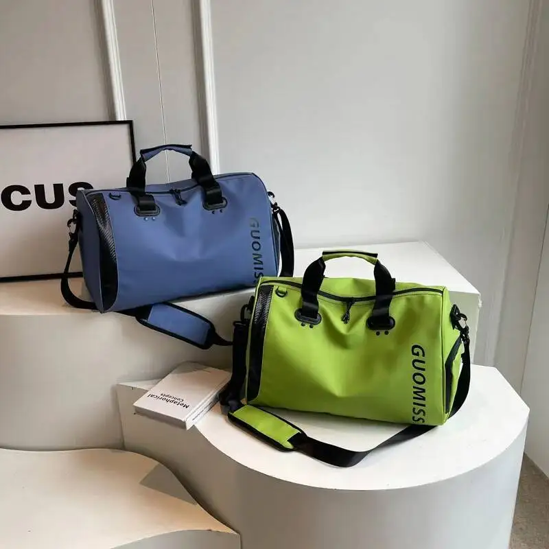 

Short Trip Bag Women Lightweight Large Capacity Sports Fitness Bag Dry Wet Separation Swimming Bag 2025 Gifts For Friend