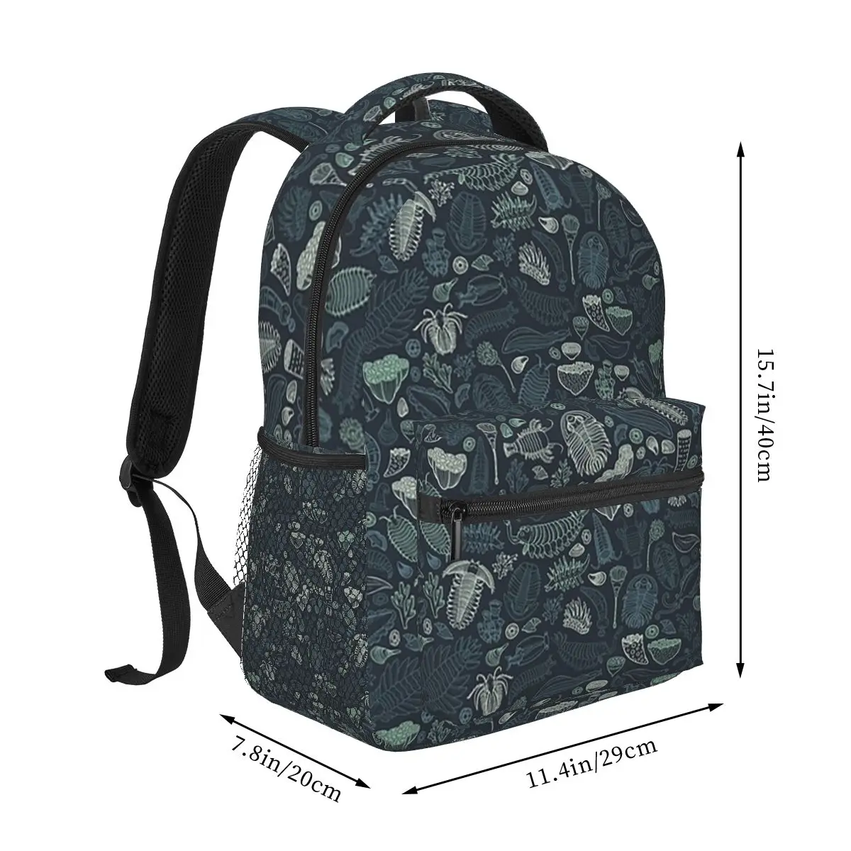 Studio 252MYA Collaboration Cambrian Fauna (2020 Reboot) Backpacks Boys Girls Bookbag School Bags Travel Rucksack Shoulder Bag