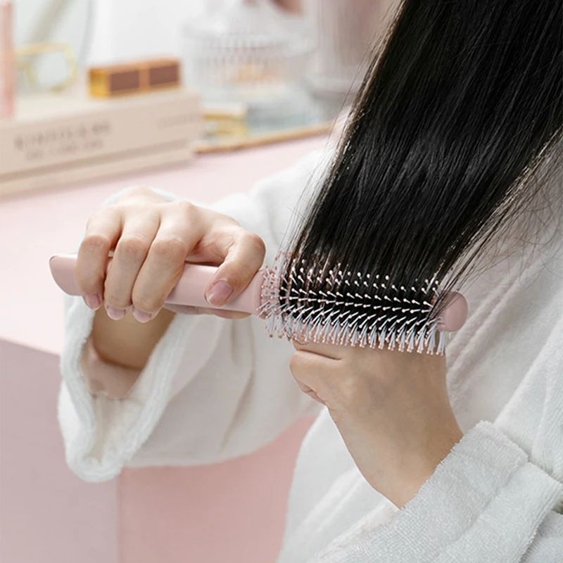 One-Key Quick Cleaning Hair Comb Women Hair Brush Air Cushion Scalp Massage Comb Hair Styling Tool Comb