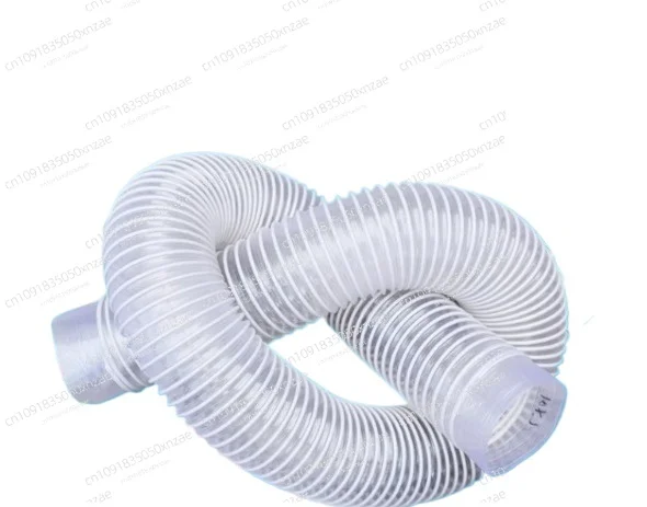 

PVC industrial vacuum pipe woodworking corrugated engraving machine dust removal pipe wear-resistant telescopic