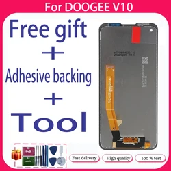 For DOOGEE  V10 V11+ LCD Display + Touch Screen+Free adhesive backing+Tool