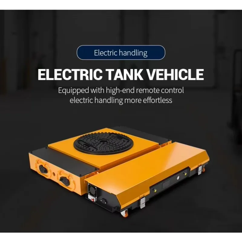 New  360 Degree Rotation Cargo Transport Dolly Tank Trolley 20T 1500W 48V Wireless Remote Control Manufacturing Plant Q355