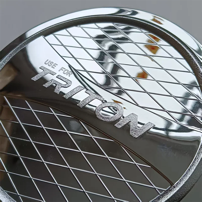 ABS كروم اللون مجموعة غطاء خزان الوقود لميتسوبيشي تريتون L200 2015-2018 ABS البلاستيك غطاء خزان الوقود اكسسوارات الديكور