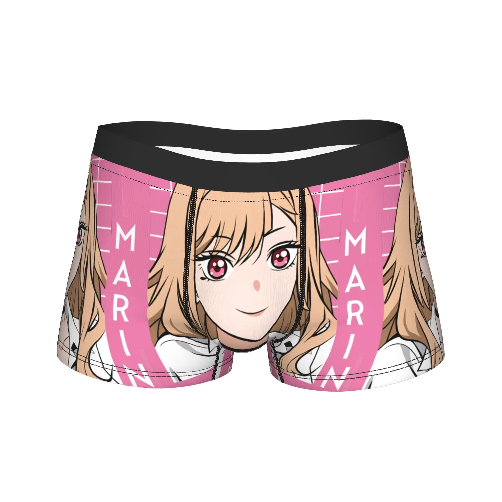 

Marin Kitagawa Cute Anime Underwear Male Panties Print Comfortable Boxer Shorts Hot Sale Boxer Brief Big Size